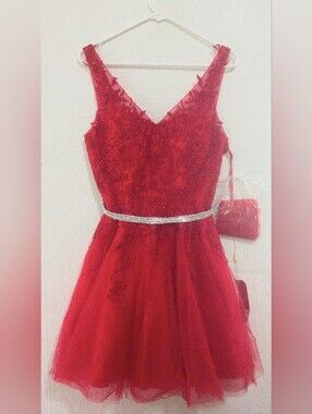 Red Party Dress